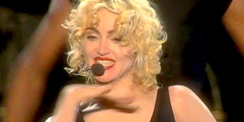 illustration de Madonna, une tournée provocatrice