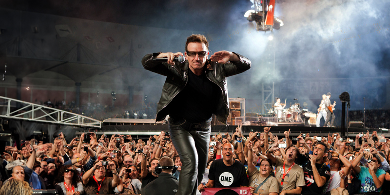 illustration de Le 360° Tour de U2, une tournée légendaire