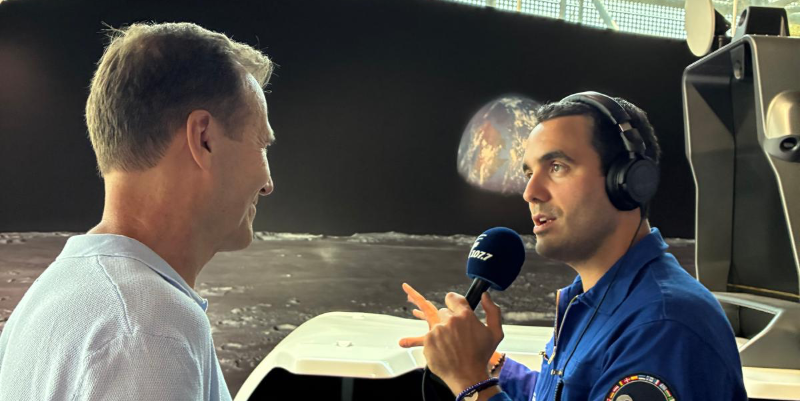Une émission 100% spatiale : Le 107.7 en direct de la Cité de l’espace à Toulouse