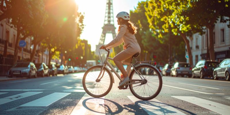 Un cycliste peut-il emprunter un passage piéton ?