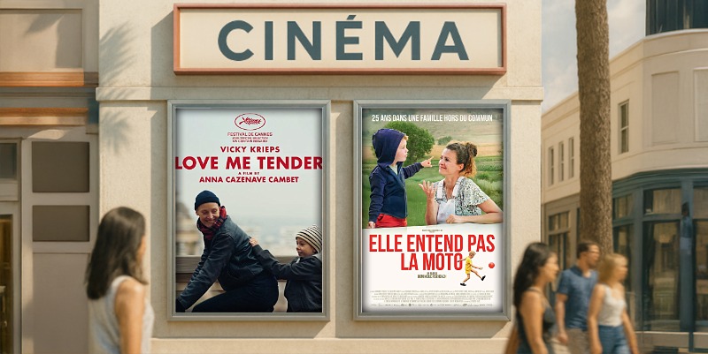 Au cinéma le 10 décembre : Love Me Tender et Elle Entend Pas La Moto