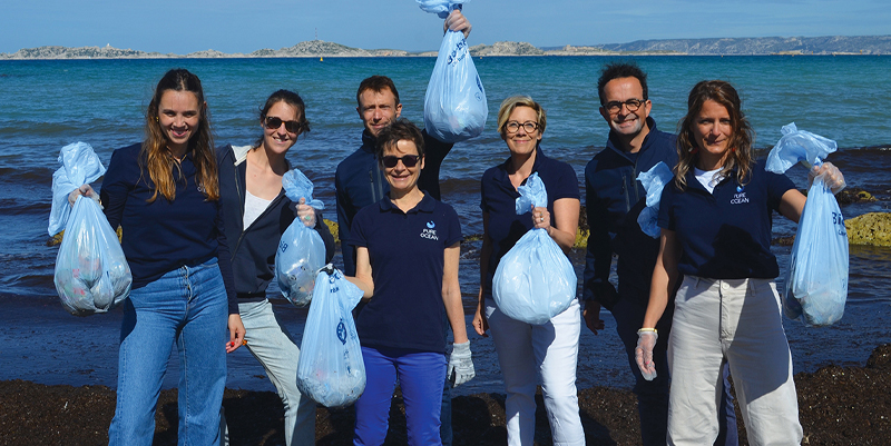 Le sac recyclable « La Goutte Bleue »