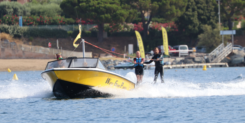 illustration de Chaussez vos skis sur les plages de Sainte-Maxime