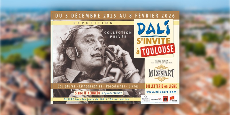 "Dali s'invite à Toulouse" : une centaine d'oeuvres du génie catalan rarement exposées