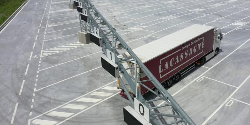 Atlandes double les places pour camions sur l’A63