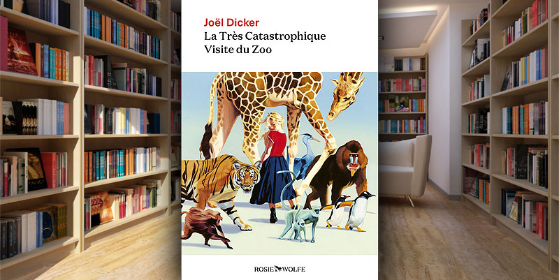 illustration de ''La très catastrophique visite du zoo'' de Joël Dicker