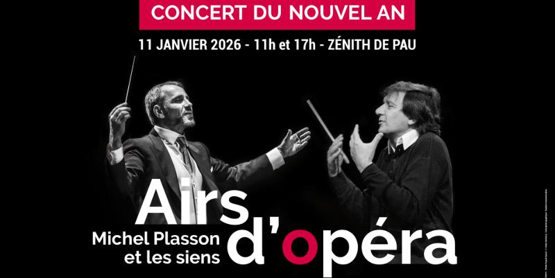 Concert du Nouvel An à Pau : 2 chefs dont Michel Plasson à la tête de l'orchestre de Pau