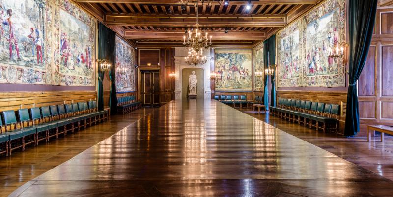 Le Château de Pau, là où est né en 1553 Henri IV, futur roi de France