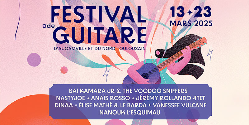 illustration de La guitare en chansons sur le 33ᵉ Festival d'Aucamville au nord de Toulouse