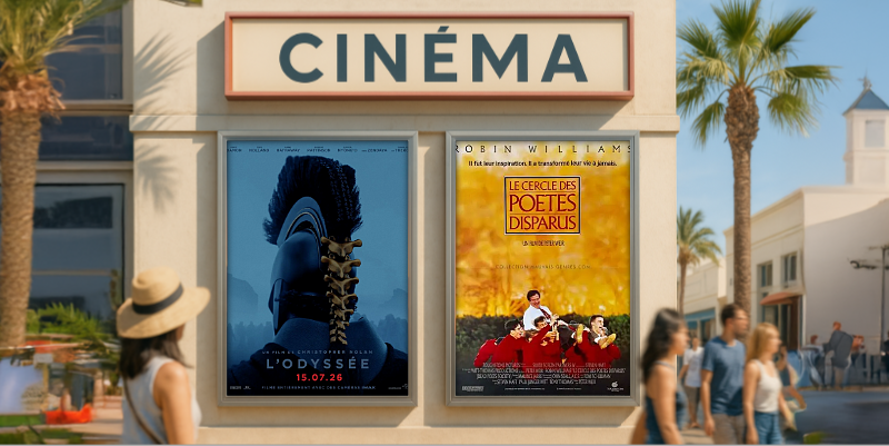 Au cinéma cet été : L'odysée de Christopher Nolan et Le Cercle des Poètes disparus