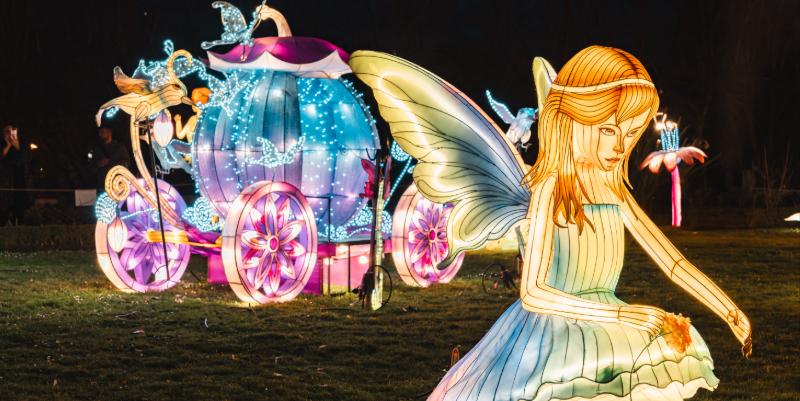 L'Odyssée lumineuse : un millier de lanternes dans le parc bordelais