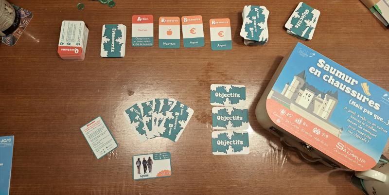 "Saumur en chaussures", le jeu qui sensibilise aux mobilités durables
