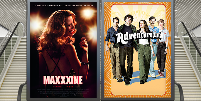 illustration de De MaXXXine à Adventureland : deux films à (re)découvrir cet été