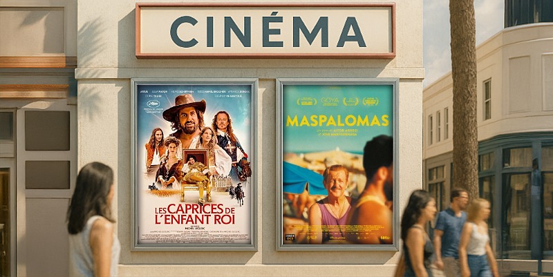 Au cinéma le 24 juin : ''Les Caprices de l’enfant roi'' et ''Maspalomas''