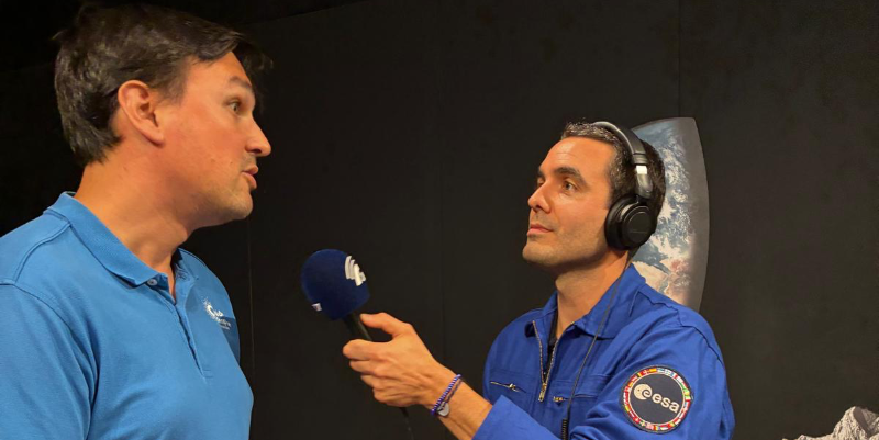 Une émission 100% spatiale : Le 107.7 en direct de la Cité de l’espace à Toulouse
