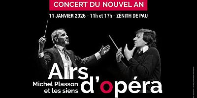 Concert du Nouvel An à Pau : 2 chefs dont Michel Plasson à la tête de l'orchestre de Pau