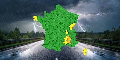 Le Vaucluse et la Drôme en vigilance orange crues.