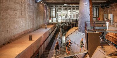 Depuis 40 ans, il est possible de visiter un sous-marin dans l'écluse fortifiée de Saint-Nazaire.