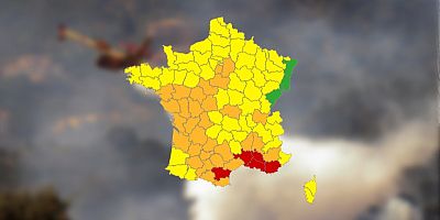 Risques de feux de forêt sur A7 A8 A57 A9 A61 : cinq départements du Sud en alerte rouge ce mardi