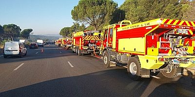 A8 : après 2 incendies dans l'Esterel, bouchons persistants entre Les Adrets et Fréjus